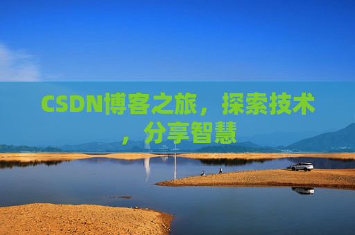 CSDN博客之旅,探索技术,分享智慧 CSDN博客之旅,探索技术,分享智慧